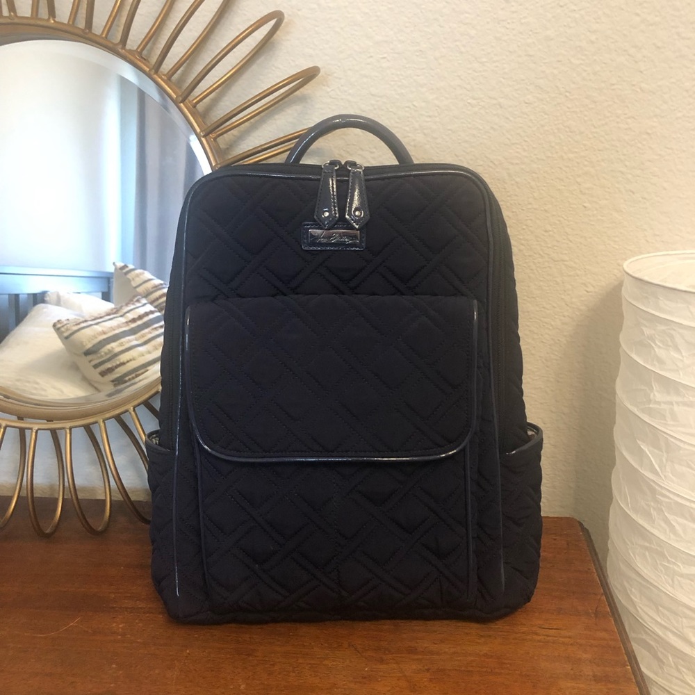 Vera Bradley Navy Blue Backpack